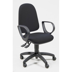 Sedia operativa unisit jupiter girevole nero [juyg/black]