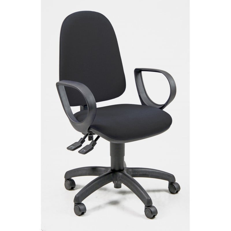 Sedia operativa unisit jupiter girevole nero [juyg/black]