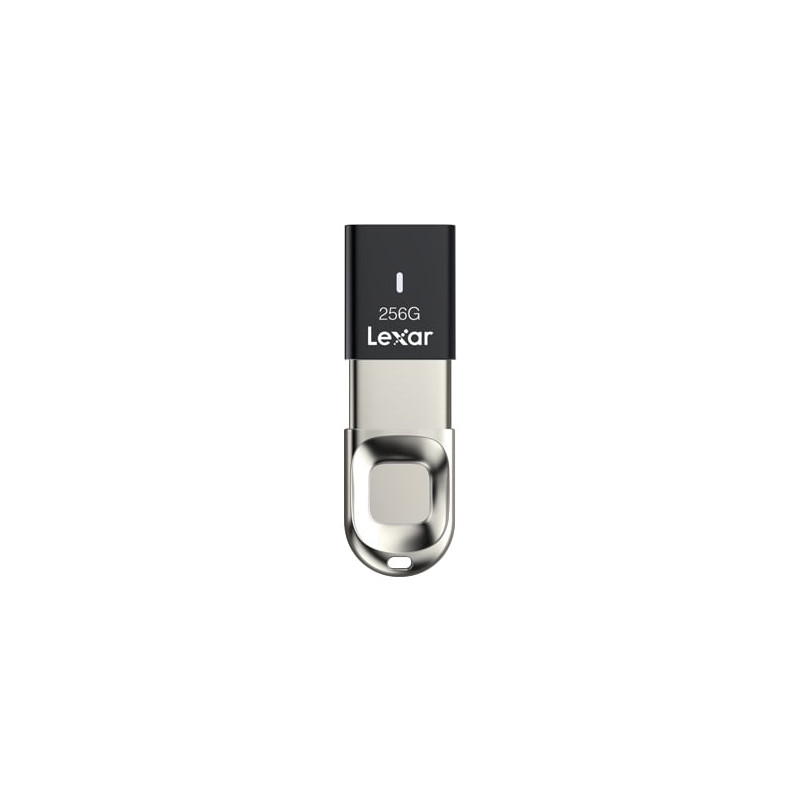 Pen drive 64gb lexar jumpdrive f35 usb 3.0impronta digitale nuova