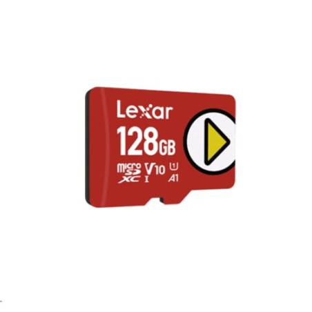 128gb scheda microsd lexar microsdxc play 1066x uhs-i u3 up to