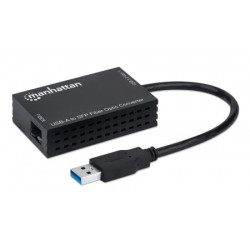 Adattatore usb fibra manhattan usb 3.2 tipo a a sfp [152297]