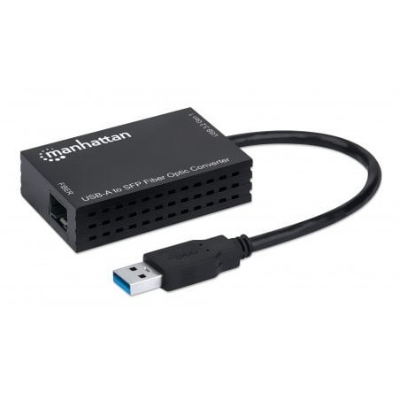 Adattatore usb fibra manhattan usb 3.2 tipo a a sfp [152297]