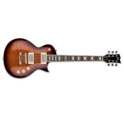 Chitarra elettrica esp ltd ec-256fm marrone scuro