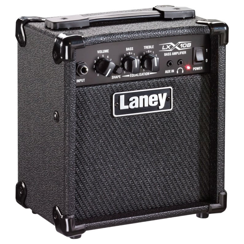 Amplificatore laney per basso 10w nero lx10b