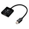 Adattatore displayport atlantis land hdmi 0.2m nero [a04-minidp_hdmi]