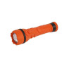 Torcia a mano cfg rubber led 3 nero/arancione [el070]