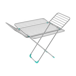 Stendibiancheria colombo casalinghi flower con alette 51 x 34cm alluminio