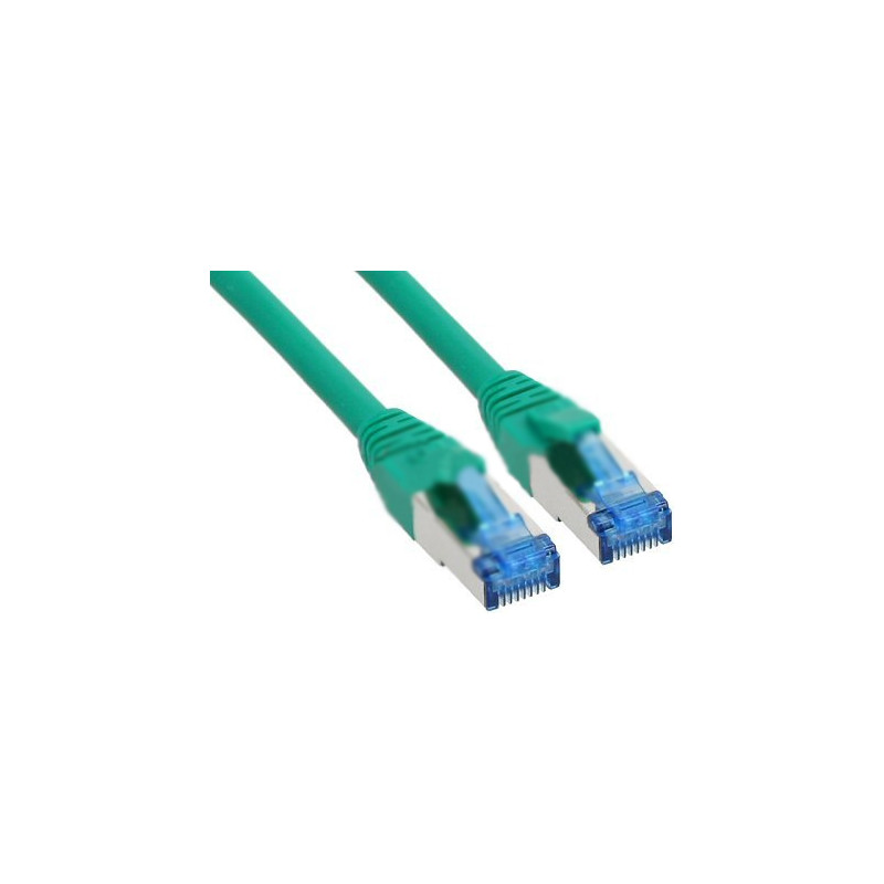 Cavo di rete inline s/ftp pimf cat6a 2m verde [76802g]