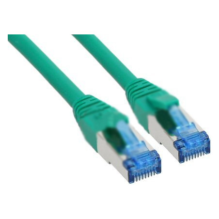 Cavo di rete inline s/ftp pimf cat6a 2m verde [76802g]