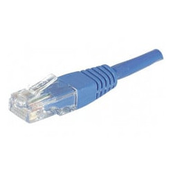 Cavo di rete igloo patch utp cat.6 blu 1m [es-35b]