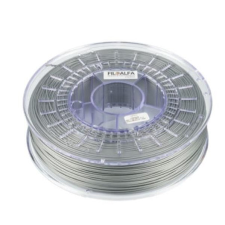 Filamento 3d filoalfa abspeciale 700gr grigio metallico [1asp92507]