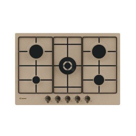 Piano cottura candy chw7av4wgt da incasso a gas con 5 fornelli [chw7av4wgt]