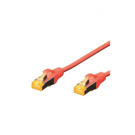 Cavo di rete wp europe patch s/ftp cat.6 lshf rosso 3m [wpc-pat-6sf030r]