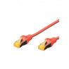 Cavo di rete wp europe patch s/ftp cat.6 lshf rosso 3m [wpc-pat-6sf030r]