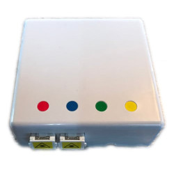 Scatola di connessione oem ftth indoor ip20 4 x sc bianco