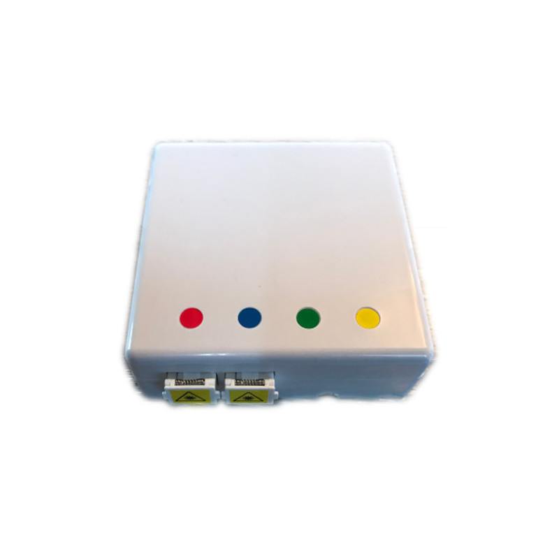 Scatola di connessione oem ftth indoor ip20 4 x sc passacavo versione