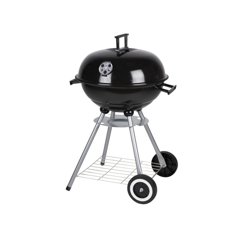 Barbecue bbq a legna / carbonella con 1 ripiano griglia metallo [89871]