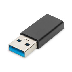 Adattatore usb digitus usb 2.0 a st a usb 3.0 tipo -c nero [dig]