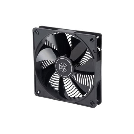 Ventola 140x140 silverstone air penetrator 140i 140mm nero