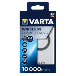 Powerbank varta wireless 10000 cavo di ricarica usb-c 18w [57913