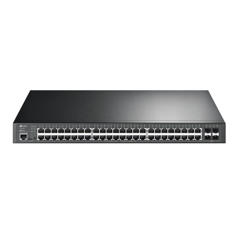 Switch tp-link 10/100/1000 48p 4sfp poe + gestito [tl-sg3452p]