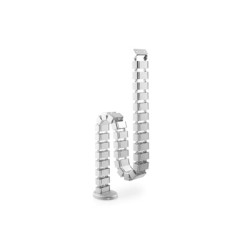 Passaggio cavi flessibile digitus argento [da-90506]