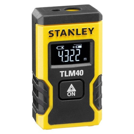 Misuratore laser stanley tlm 40 da 0.15 a 12m