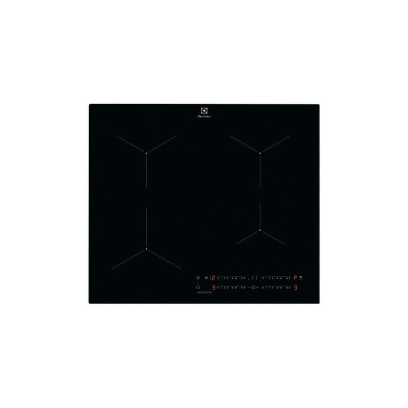 Piano cottura ad induzione electrolux lil61443c 60cm 4 fornelli nero