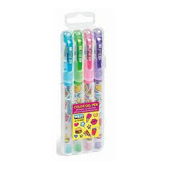 Penna ad inchiostro lebez cf4 penne gel glitterate unicorno [61955]