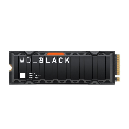 Ssd 2tb western digital sn850 gen 4 m.2 pcie nero [wds200t1xhe]