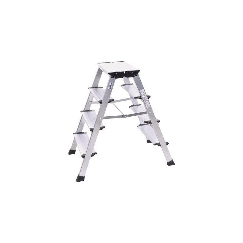 Scaletta facal krause pieghevoli gr 3x3 in alluminio [126030]