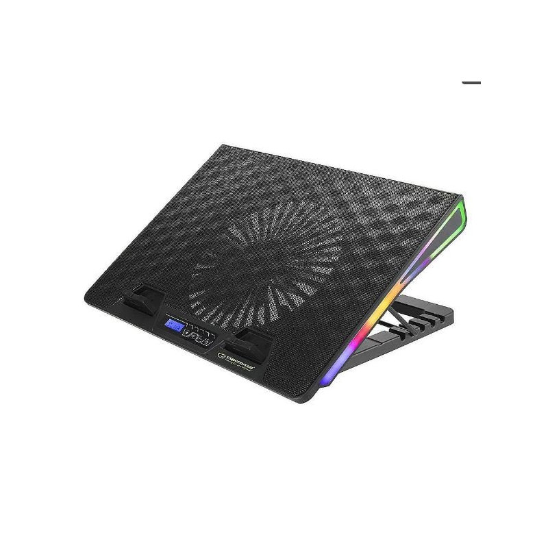 Supporto notebook ventilato esperanza egb illuminato gaming [awesppegc000101]