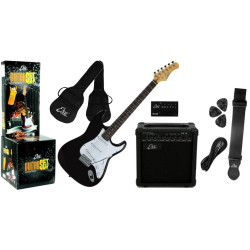 Chitarra e amplificatore eko eg-11 pack nero