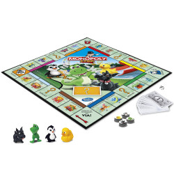 Gioco di societa' hasbro european monopoly junior [a6984it0]
