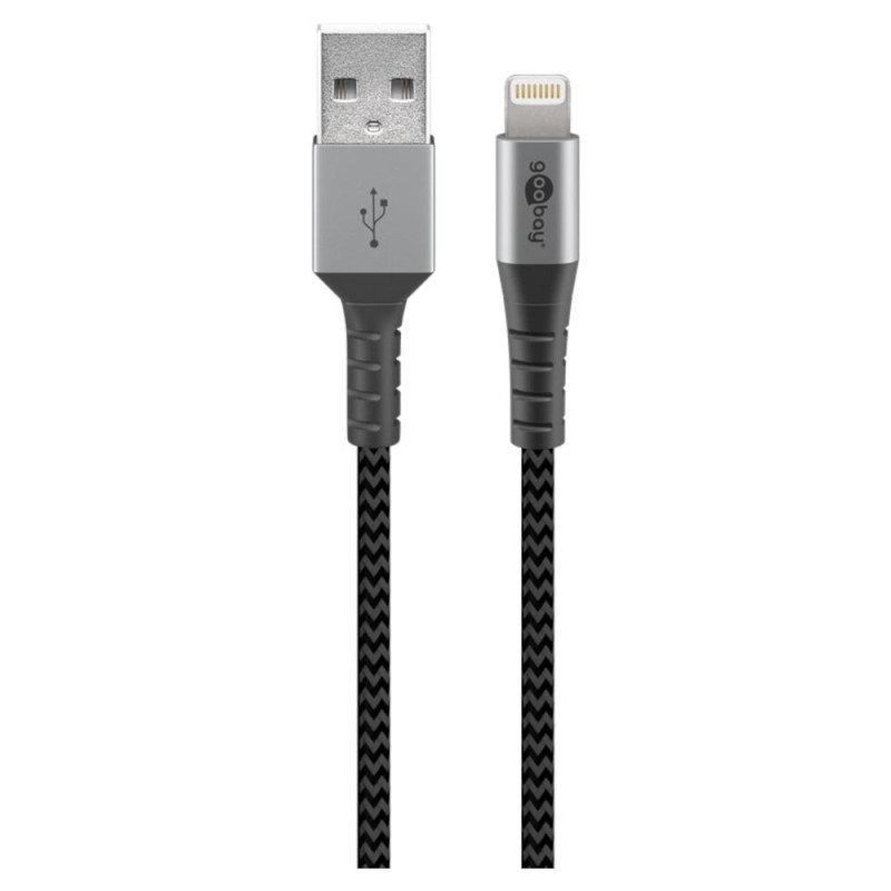 Cavo da lightning apple 8 pin a usb tipo-a 0.5m grigio