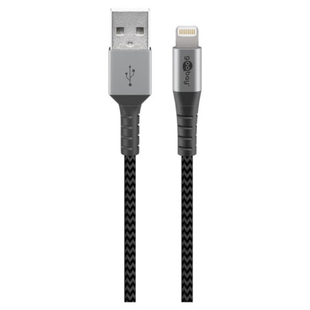 Cavo da lightning apple 8 pin a usb tipo-a 1m grigio