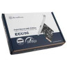 Scheda di rete silverstone sst-ecu06, usb-c 3.2