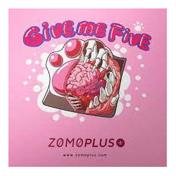 Mousepad zomoplus give me five gaming 500x420mm roso