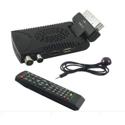 Decoder digiquest digitale terrestre fhd dvb-t2 usb presa scart