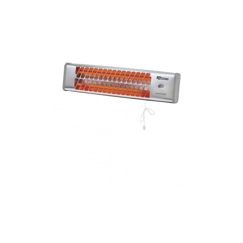 Stufa elettrica termozato al quarzo da parete con interruttore a