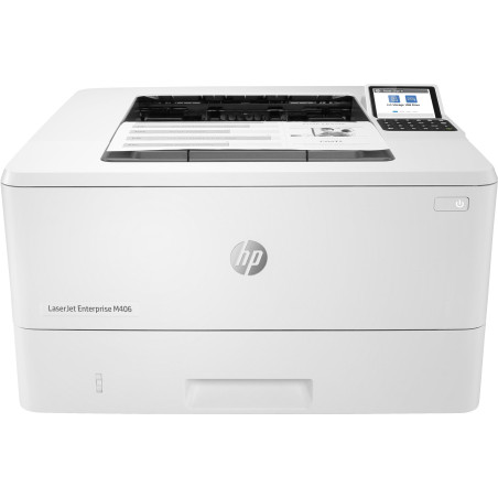 Stampante laser hp m406dn laserjet enterprise a4, 38 s. sw sf [3pz15a]