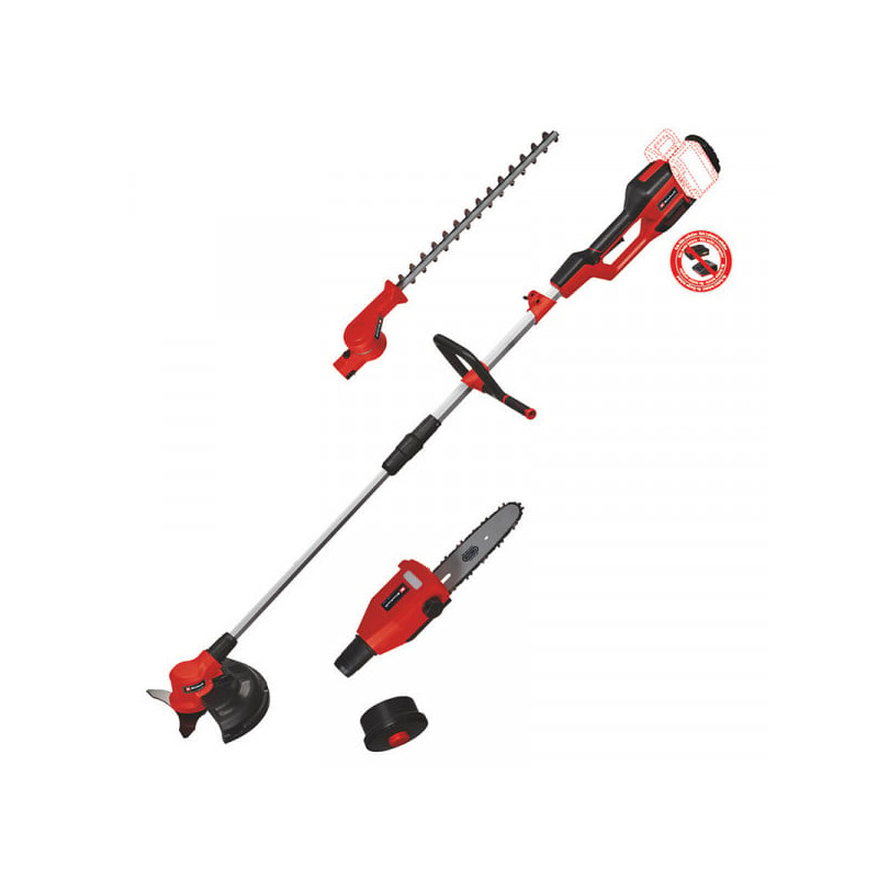 Utensile multifunzione a batteria einhell ge-lm 36/4in1 li-solo