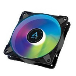 Ventola 120x120 arctic p12 pwm pst a-rgb 0db 120mm nero