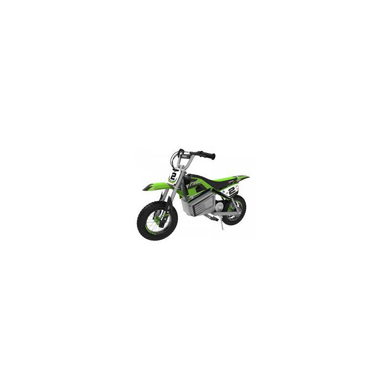 Moto elettrica dirt rocket mcgrath sx350 - verde - razor
