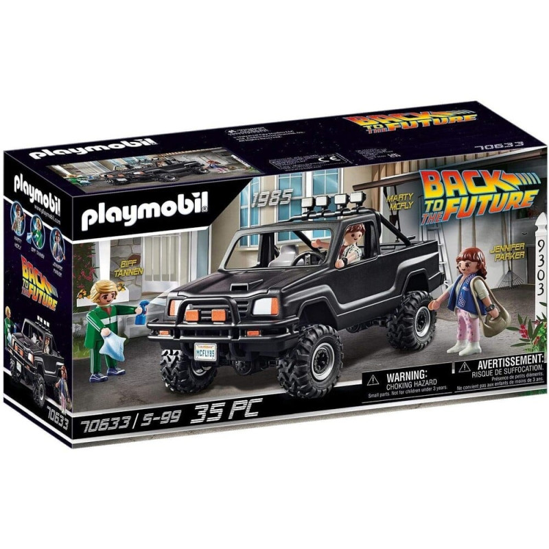 Figurine playmobil ritorno al futuro - pick up de marty [70633]