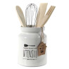 Porta utensili mestolo utilissimi ceramica 12x12x14.5cm [784835]