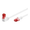 Cavo di rete goobay cat.6 u/utp rj45 connettore angolato cca 0.25m