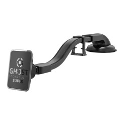 Supporto magnetico celly ghost super flex da auto per cellulare nero