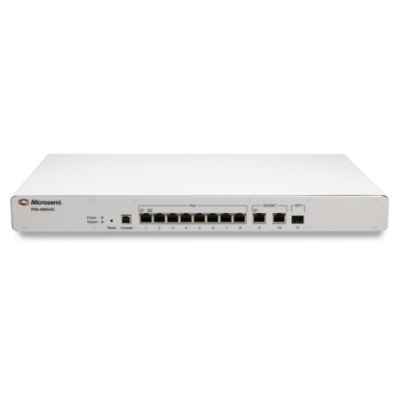 Iniettore poe microsemi 1-porta ieee802.3bt legacy mids 60w 10/100/1000