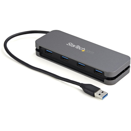 Hub usb startech.com 3.0 gen 1 a 4 porte da 4 x usb-a 5gbs portatile